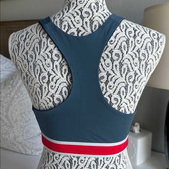 Tracksmith Run Bra in Midnight - Picture 6 of 11